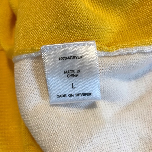 New York & Company Retro Style Sweater Cardigan L - Picture 6 of 8